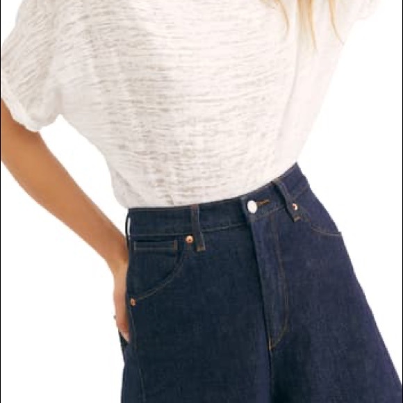 Free People Astrid Convertible Neck T-Shirt - Picture 2 of 9